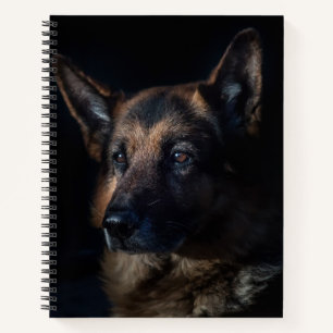 Duitse herder aanpassen notitieboek