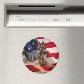 Duitse herder Amerika magneet (Insitu (Vaatwasser))