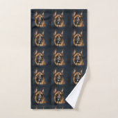 DUITSE HERDER    BAD HANDDOEK (Handdoek)