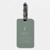 Duitse Herder Bagage Labels (Achterkant verticaal)