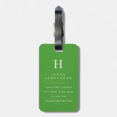 Duitse Herder Bagage Labels (Achterkant verticaal)