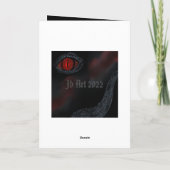 Duitse Herder Bedankkaart (Achterkant)