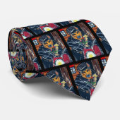 Duitse Herder Biker Stropdas (Opgerold)
