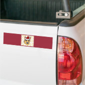 DUITSE HERDER BUMPERSTICKER (Op Truck)