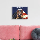 Duitse Herder     Canvas Afdruk (Insitu (Woonkamer))