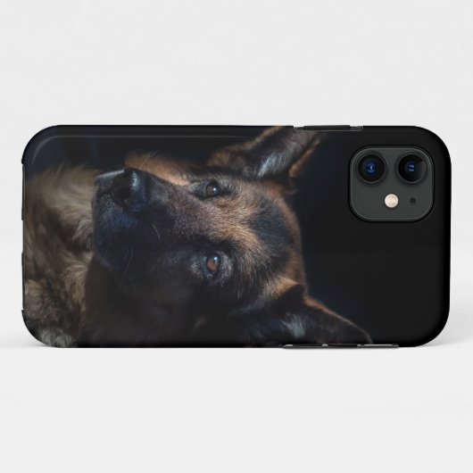 Duitse herder Case-Mate iPhone case (Achterkant (horizontaal))