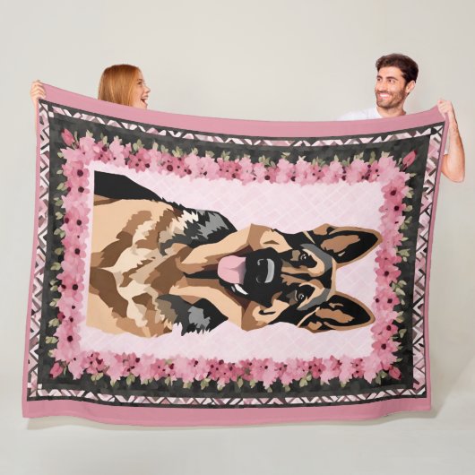 Duitse herder deken (In situ)