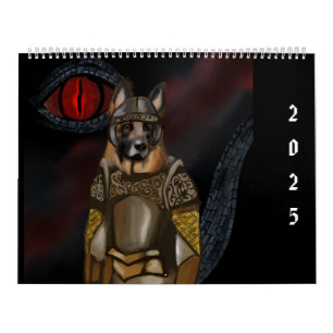Duitse Herder “Dragons & Dogs “ Kalender
