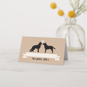 Duitse Herder en Labrador Retriever Bruiloft