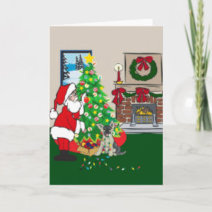 duitse herder feestdagen kaart