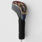 Duitse Herder Golfheadcover (Schuin)