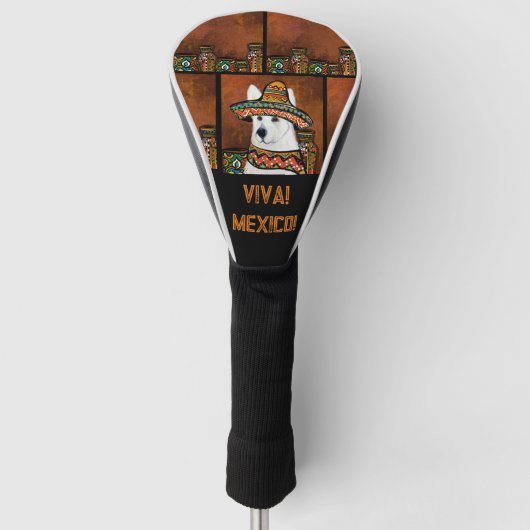 Duitse Herder Golfheadcover (Voorkant)