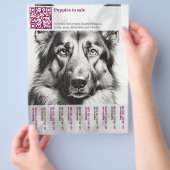 Duitse herder hond flyer (Hand)