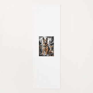 Duitse Herder Hond Hoofd Portret Hondenliefhebber  Yogamat