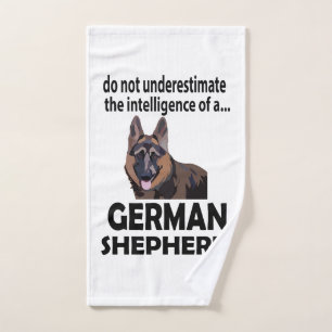 Duitse herder hond huisdier handdoek