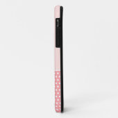 Duitse herder hond roze polka stippen Case-Mate iPhone case (Achterkant/links)