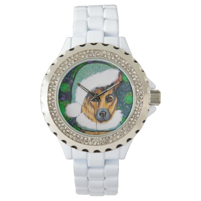 DUITSE HERDER   HORLOGE (Voorkant)