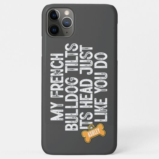 Duitse herder kantelt hoofd grappig citaat hond pa Case-Mate iPhone case (Achterkant)