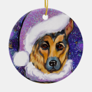 DUITSE HERDER KERAMISCH ORNAMENT