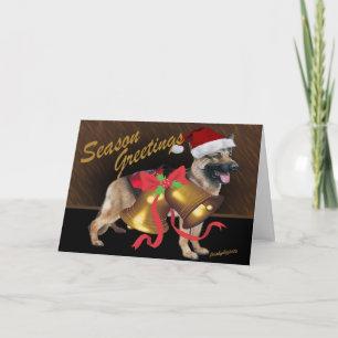 Duitse herder kerstballen Kaarten