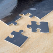 Duitse herder Kerstmis Feestelijk Seizoen Legpuzzel (Zijkant)