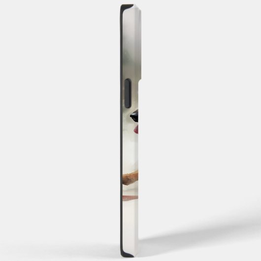 Duitse herder Kerstmis sneeuw winter Case-Mate iPhone Case (Achterkant / Rechts)