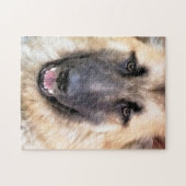 Duitse herder legpuzzel (Horizontaal)