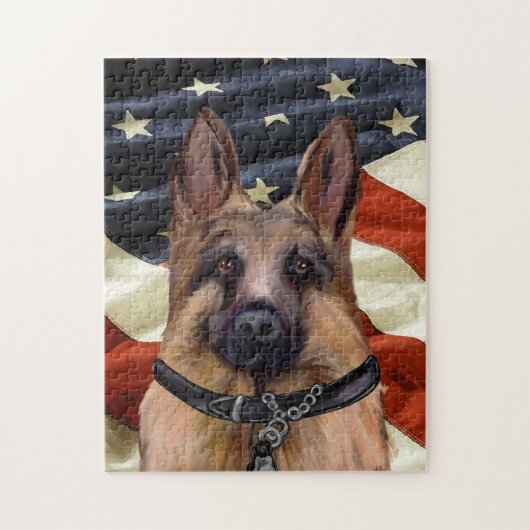 DUITSE HERDER LEGPUZZEL (Verticaal)