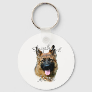 Duitse herder (longhair) Moeder 2 Sleutelhanger