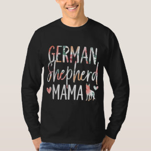 Duitse Herder Mama Hondenliefhebber voor Moeder Ei T-shirt