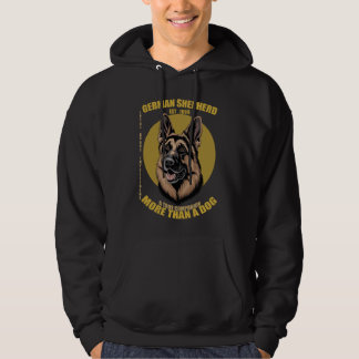 Duitse Herder Meer Dan Alleen Een Hond Trouw Moedi Hoodie