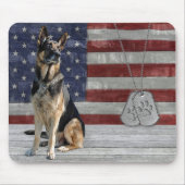 Duitse herder met honden muismat (Voorkant)