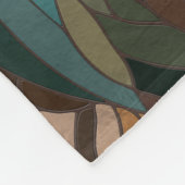 Duitse herder - Mozaïek kunst Fleece Deken (Hoek)