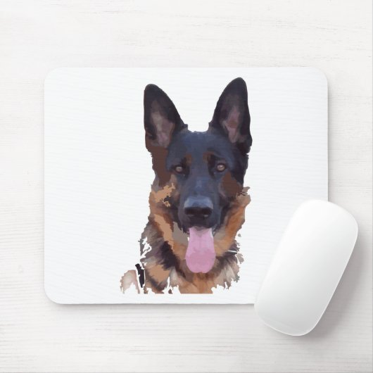 Duitse herder muismat (Met muis)