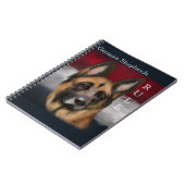 DUITSE HERDER NOTITIEBOEK (Linkerzijde)