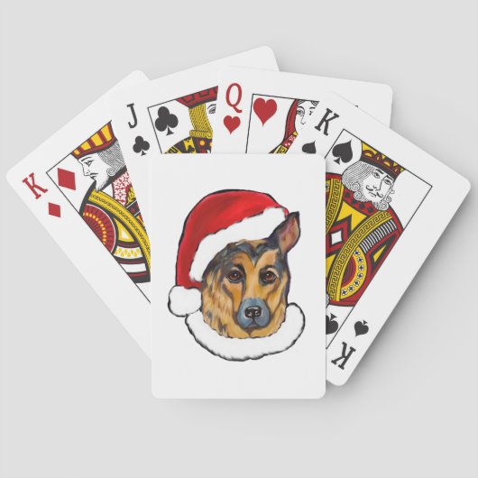 DUITSE HERDER POKERKAARTEN (Achterkant)
