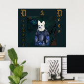 Duitse Herder Poster (Thuiskantoor)