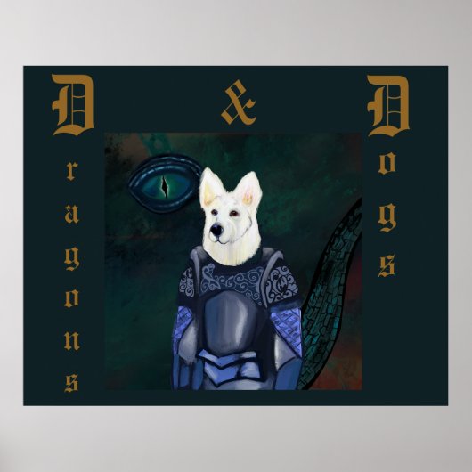 Duitse Herder Poster (Voorkant)