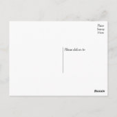 Duitse Herder Puppy Dog Blank Post Kaart (Achterkant)