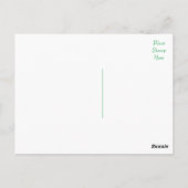 Duitse Herder Puppy Dog Blank Post Kaart (Achterkant)