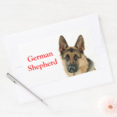 Duitse Herder Puppy Dog Stickers / labels (Envelop)