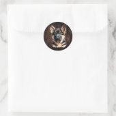 Duitse herder puppy Stickers (Tas)