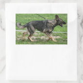 Duitse herder sable lopen Sticker (Tas)