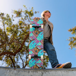 Duitse Herder  Skateboard