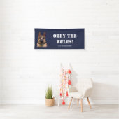Duitse herder spandoek (Insitu)