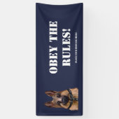 Duitse herder spandoek (Verticaal)