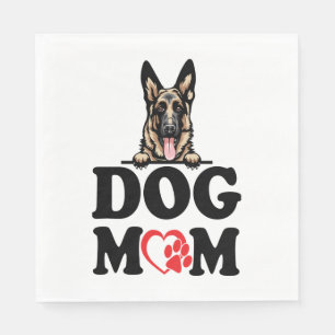 Duitse Herder Stickers - Duitse Herder Hond Moeder Servet