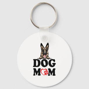 Duitse Herder Stickers - Duitse Herder Hond Moeder Sleutelhanger