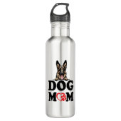 Duitse Herder Stickers - Duitse Herder Hond Moeder Waterfles (Voorkant)