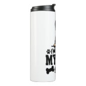 Duitse herder Stickers - Het spijt me dat mijn hon Thermosbeker (Gedraaid links)